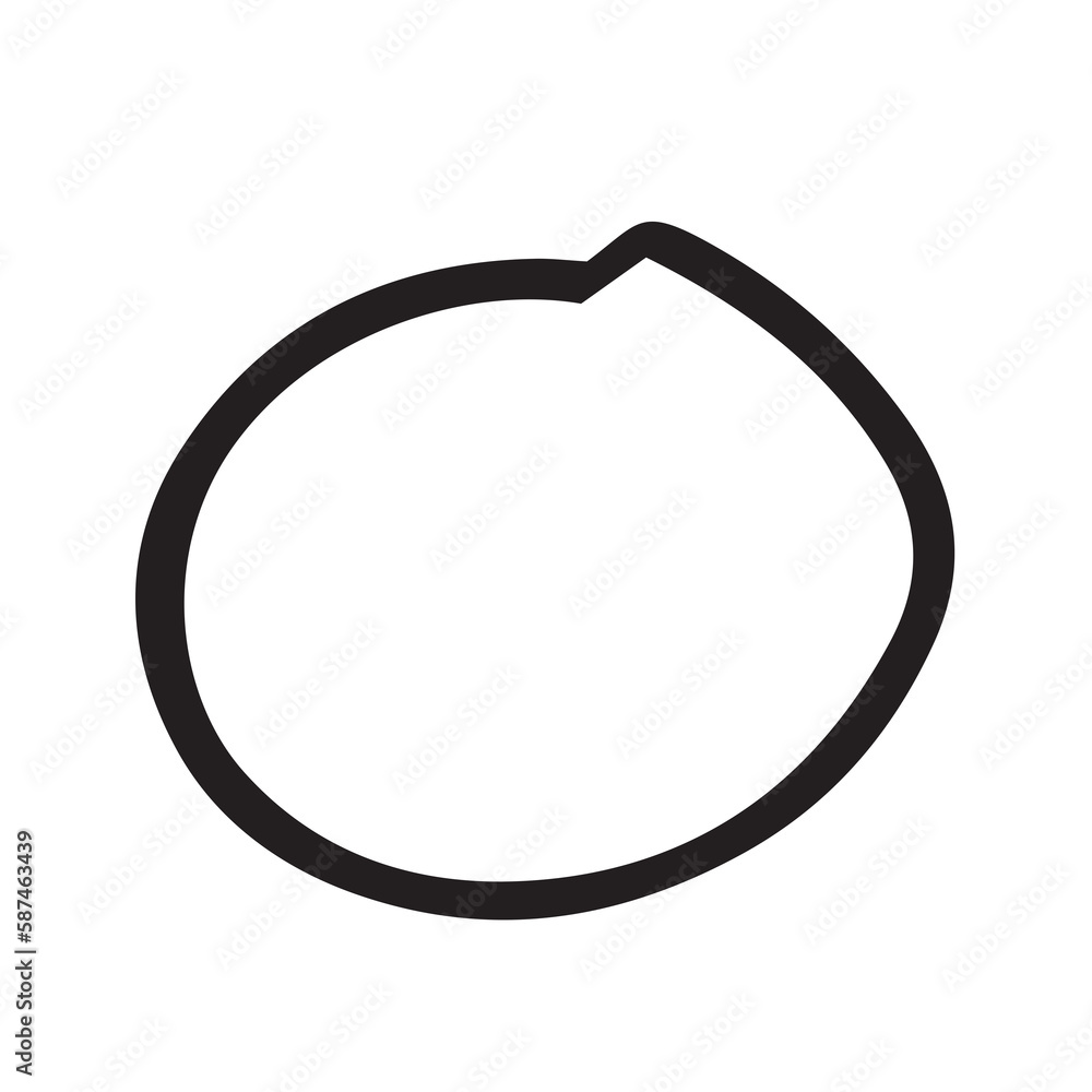 Poster digitally generated image of circle shape