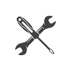 mechanic tool logo icon vector