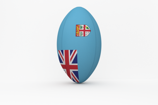 Fiji rugby ball