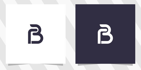letter rb br logo design © euforia