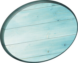 Composite image of oval shaped wood 