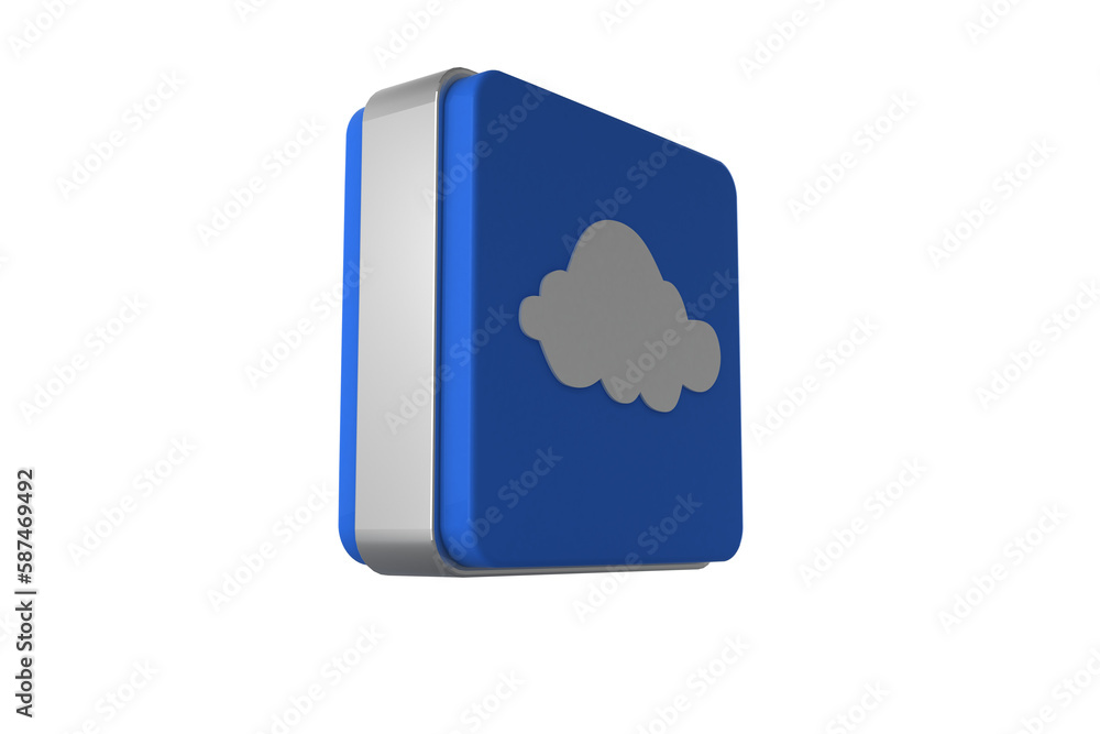 Poster cloud computing app tile