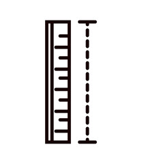 ruler math icon