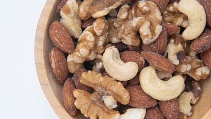 3種類のミックスナッツ｜クルミ・アーモンド・カシューナッツ