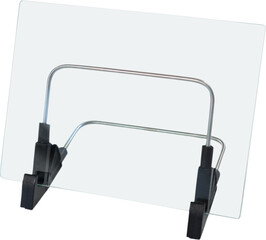 Glass digital tablet with stand