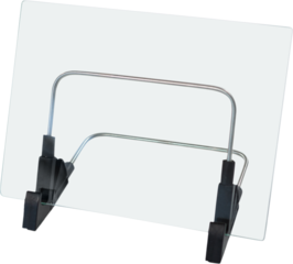 Glass digital tablet with stand