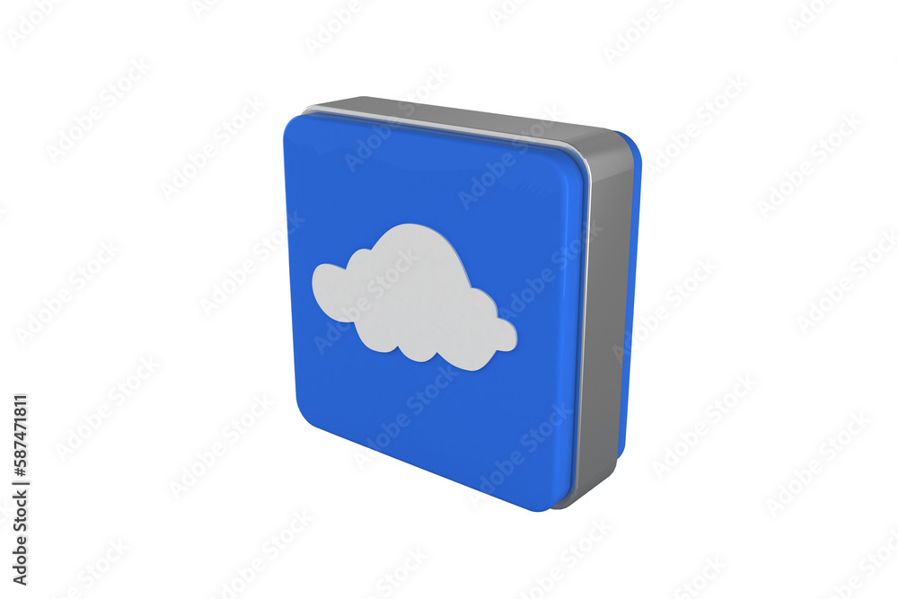 Poster cloud computing app tile