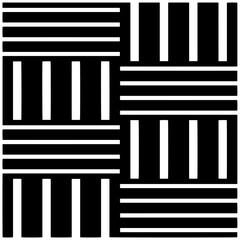 Dark background with abstract shapes. Black and white texture. Seamless monochrome repeating pattern for web page, textures, card, poster, fabric, textile.