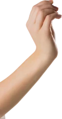 Foto auf Alu-Dibond Close-up of woman hand © vectorfusionart