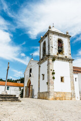 Fototapeta na wymiar Old church with belltower in Portugal