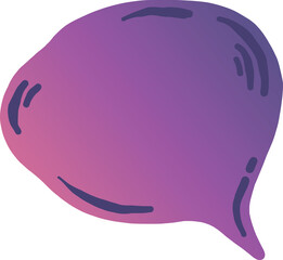 Colored speech bubble icon