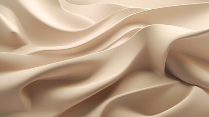 Obraz premium biege silk fabric texture