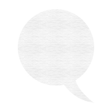 Digital image of speech bubble