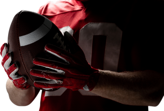 American Football Player - Powered by Adobe