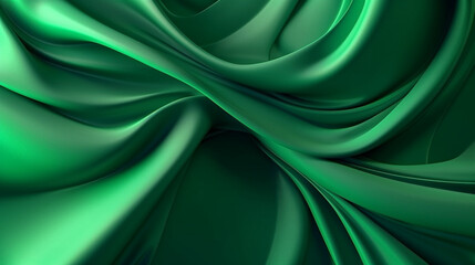 Fototapeta premium green silk background