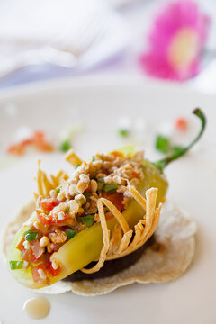 Jalape&ntilde;o with escamoles