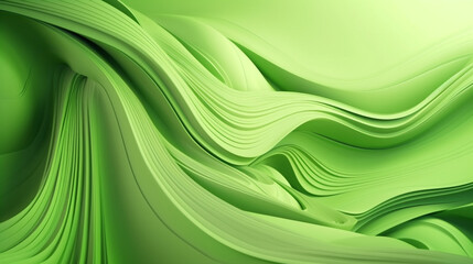 green background