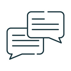 speech bubbles icon
