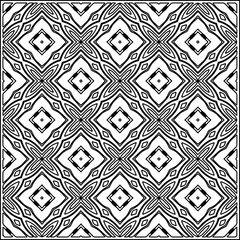 Stylish texture with figures from lines .Geometric lines art. Black and white pattern. Abstract background for web page, textures, card, poster, fabric, textile.