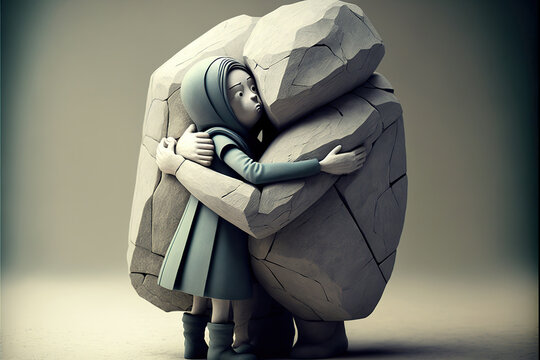 Created with Generative AI technology. overprotective parenting.