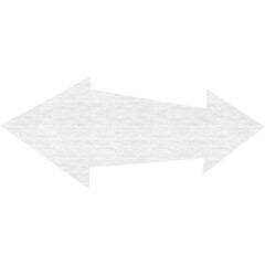 Digitally generated image of arrow symbol