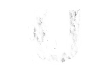 Digital image of letter U