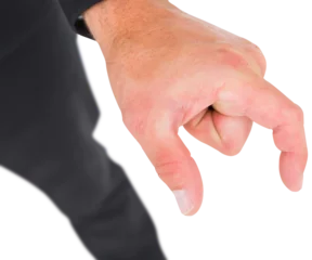 Meubelstickers Hand presenting © vectorfusionart