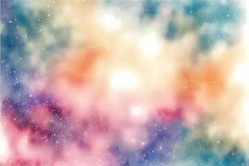 space nebula colorful abstract background
