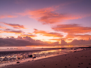 Beautiful Sunrise by the Sea
