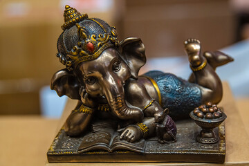 statuette of elephant