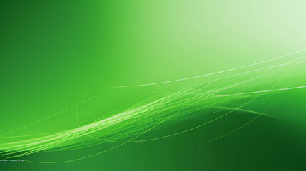 Green and calm background effect. Generative AI.