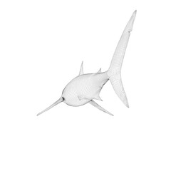 Shark vector image material 