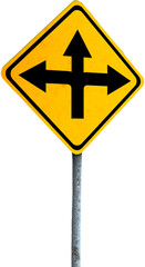 Digitally generated image of directional arrows
