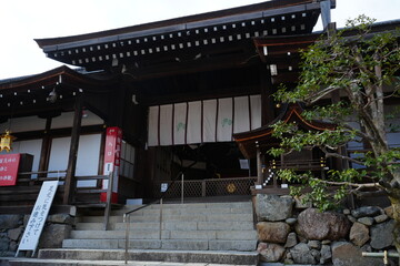 Naka-mon Gate of Kamigamo-jinja or Shrine in Kyoto, Japan - 日本 京都府 上賀茂神社 中門
