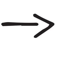 Digital image of arrow