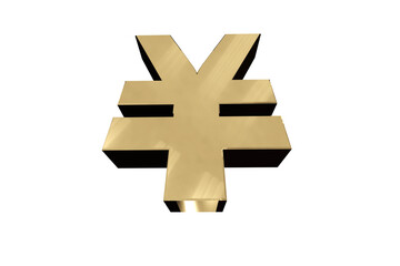 Golden Yen symbol