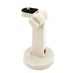 УниверсWall-mounted ceiling bracket, stand for Wi-Fi IP surveillance cameras with a turntable, video surveillance installation concept.альное Настенное крепление