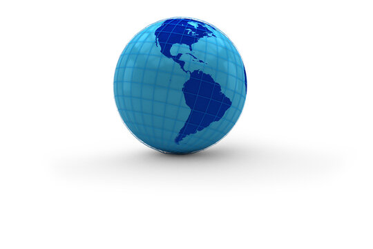 3D image of globe