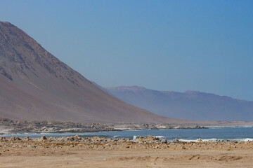 Coastal range in northern Chile, between Iquique and Tocopilla