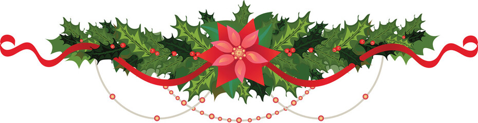 Christmas decoration icon