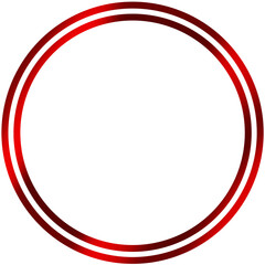 red circle frame