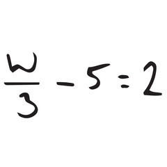 Digital image of equation 