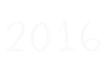 2016 numbers in white color over black background