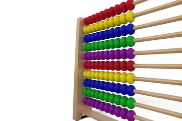 Illustration of toy abacus
