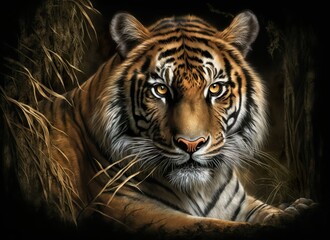 Obraz premium portrait of a tiger