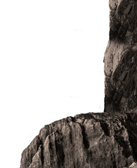 Cropped image of mountains