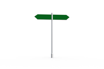 Green signpost © vectorfusionart