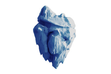 Obraz premium Computer graphic image of rock formation