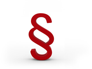 Vector icon of section symbol