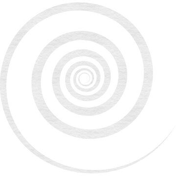 Graphic image of spiral design